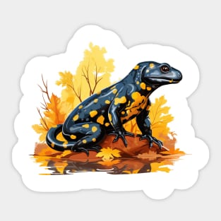 Fire Salamander Sticker